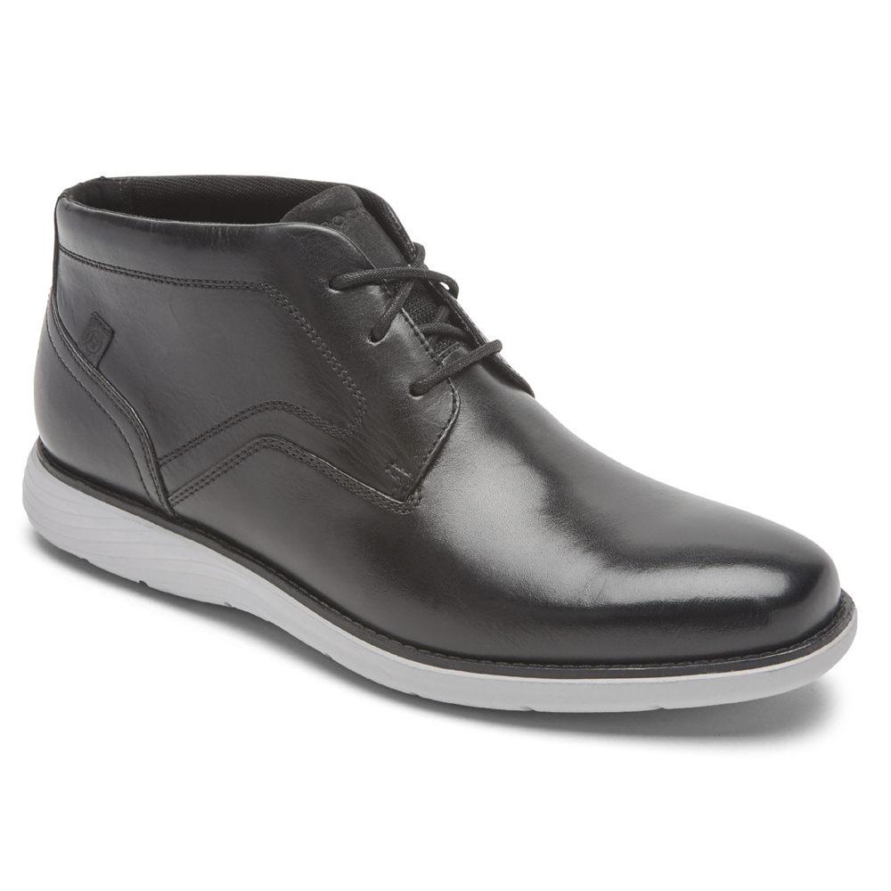 Rockport Støvler Herre Svart - Garett Chukka - MDLZ40391